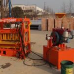 QT4-40 Small Diesel Hydraulic Brick Making Machine