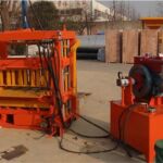 QT4-40 Small Diesel Hydraulic Brick Making Machine