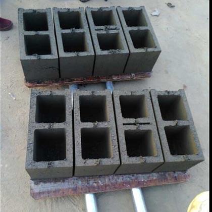 QT4-40 Small Diesel Hydraulic Brick Making Machine