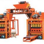 QT4-25 Semi Automatic Concrete Brick Machine