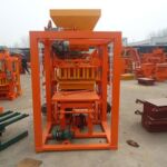 QTJ4-26 A Semi Automatic Concrete Block Making Machine