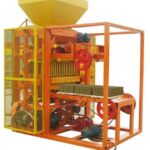 QTJ4-26 A Semi Automatic Concrete Block Making Machine