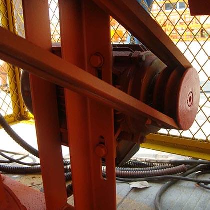 QTJ4-26 A Semi Automatic Concrete Block Making Machine