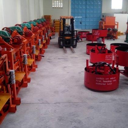 QTJ4-40B Concrete Block Machine