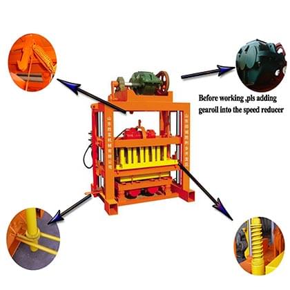 QTJ4-40B Concrete Block Machine