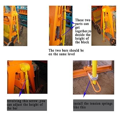 QMY4-45 Electric Mobile Block Machine for Concrete Blocks