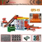 QT5-15 Fully Automatic Block Making Machine