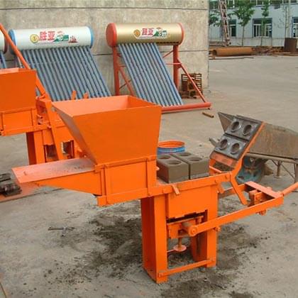 QMR2-40 Small Manual Clay Block Machine