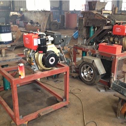 SY1-20 Interlocking Brick Machine