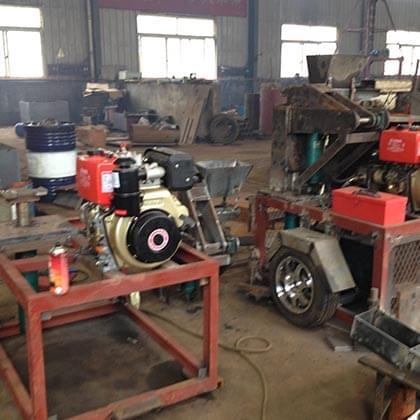 SY1-20 Interlocking Brick Machine